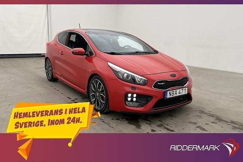 Röd Begagnad 2015 Kia ProCeed GT GT Halvkombi | 134 800 kr (Marknadspris) - Bild 1/3