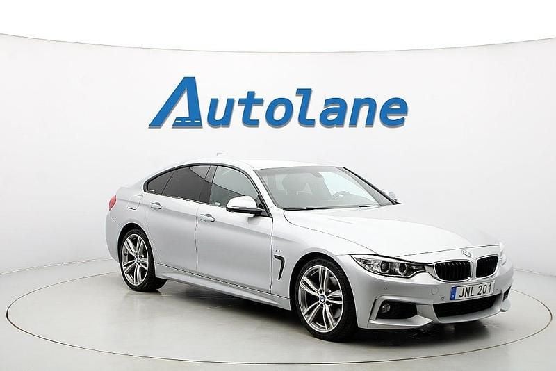 Glaciärsilver metallic Begagnad 2017 BMW 430 Gran Coupé M Sport Sportkupé | 259 900 kr (Marknadspris) - Bild 1/3