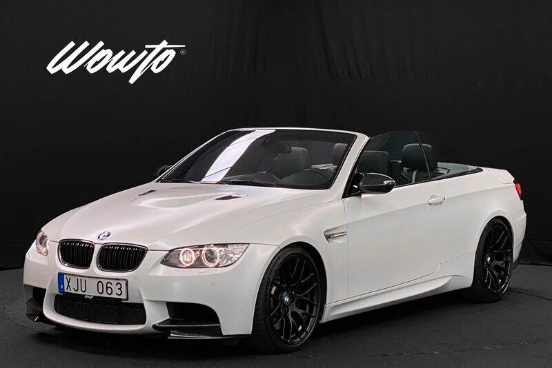Vit Begagnad 2012 BMW M3 Cabriolet Comfort Edition Cab | 519 800 kr - Bild 1/3