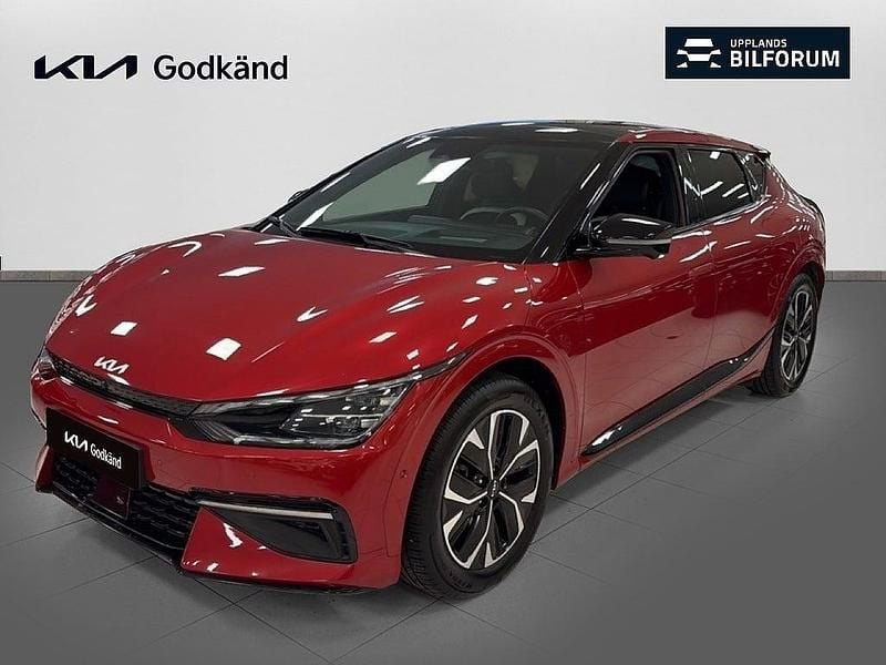 Röd Begagnad 2021 Kia EV6 GT-Line SUV | 409 002 kr (Marknadspris) - Bild 1/4