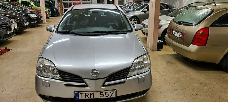 Silver Begagnad 2002 Nissan Primera Kombi | 19 900 kr - Bild 1/4