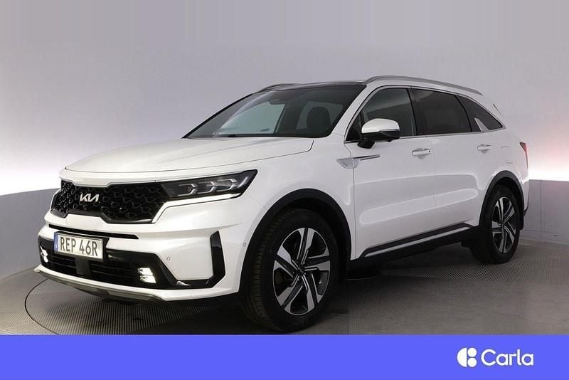 Vit Begagnad 2021 Kia Sorento Advance SUV | 467 900 kr (Marknadspris) - Bild 1/4