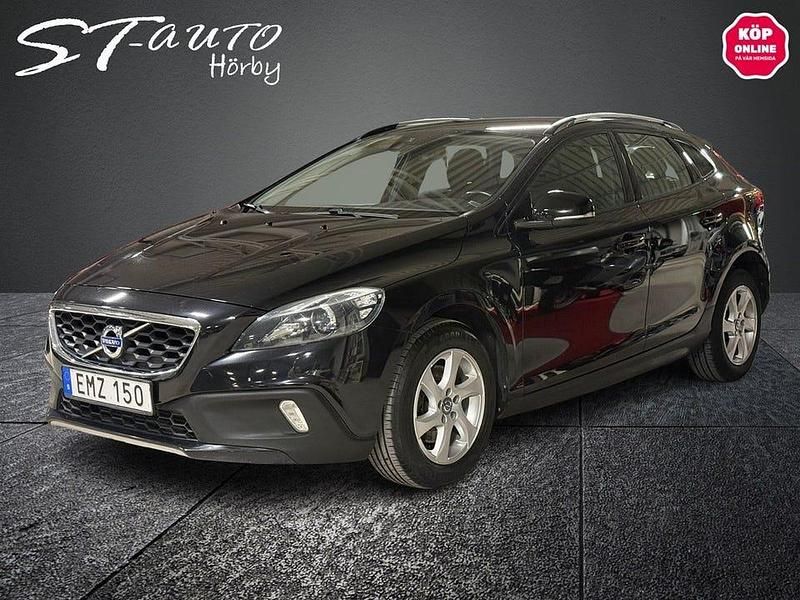Svart Begagnad 2014 Volvo V40 CC Momentum Kombi | 114 900 kr (Marknadspris) - Bild 1/4