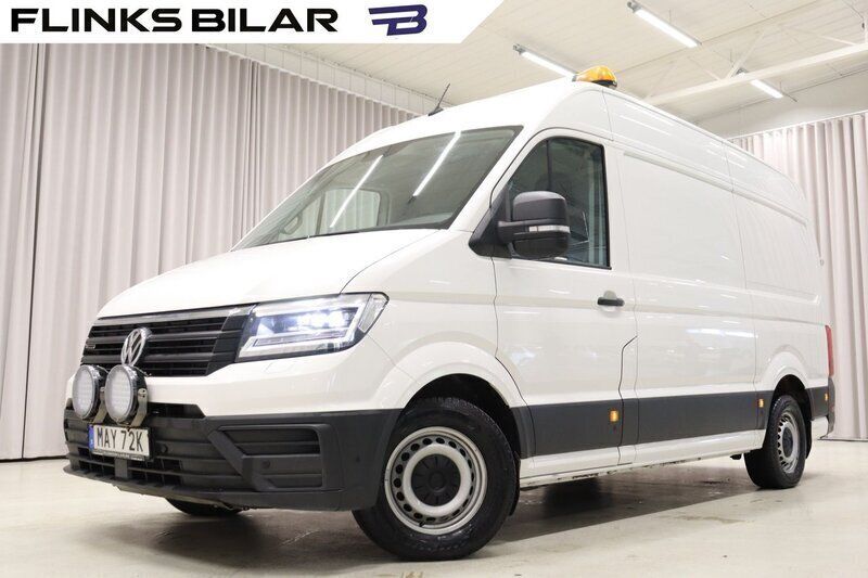 Vit Begagnad 2019 VW Crafter Van | 399 900 kr (Marknadspris) - Bild 1/4