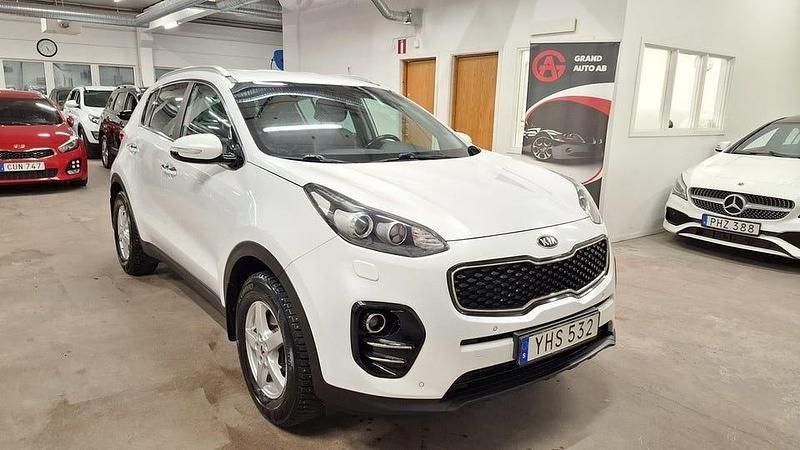 Begagnad Kia Sportage Advance 132 HK (97 kW) 2017 Vit SUV