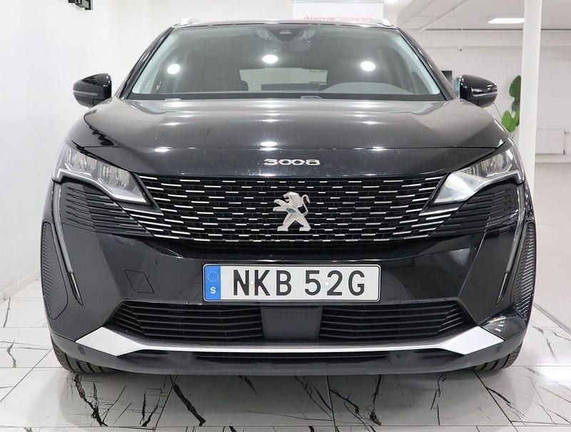Begagnad Peugeot 3008 Allure 301 HK (221 kW) 2021 Svart SUV