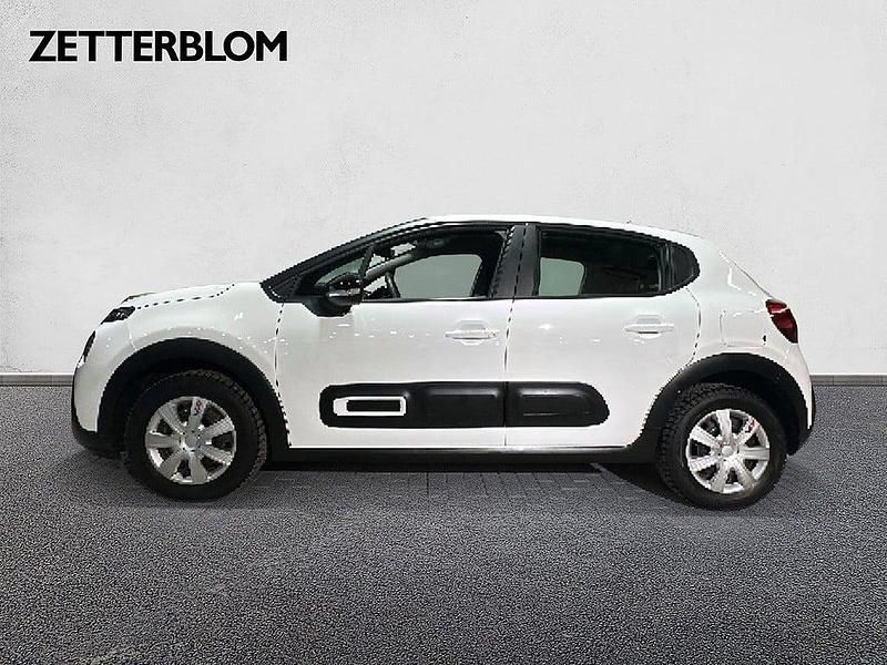 Begagnad Citroën C3 PureTech 83 HK (61 kW) 2021 Vit Halvkombi