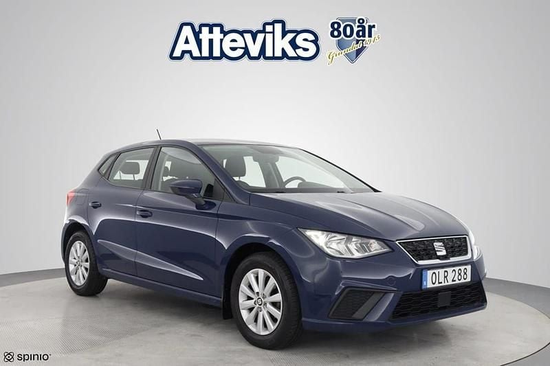 Blå Begagnad 2018 Seat Ibiza Halvkombi | 119 000 kr (Marknadspris) - Bild 1/4