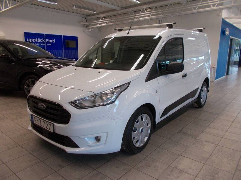 Vit (frozen white) Begagnad 2018 Ford Transit Trend Van | 259 400 kr - Bild 1/4