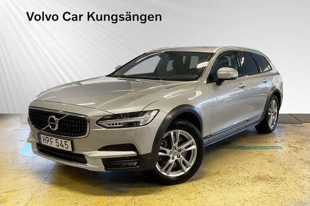 Ljusbrun Begagnad 2018 Volvo V90 CC SE Kombi | 279 900 kr (Marknadspris) - Bild 1/3