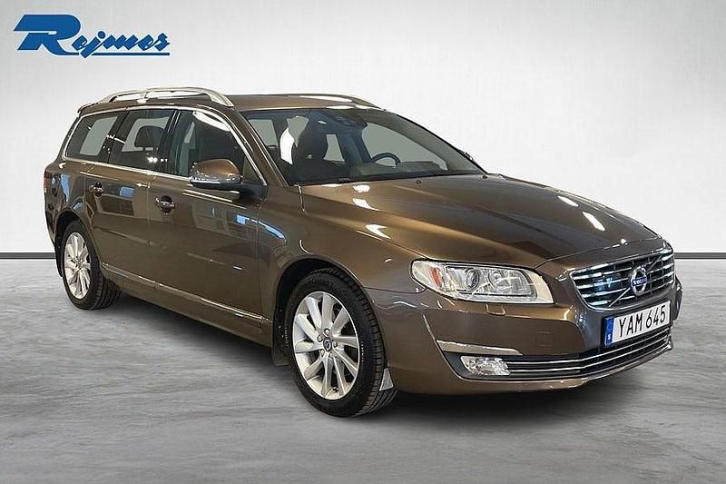 Brun Begagnad 2015 Volvo V70 Standard Kombi | 204 800 kr - Bild 1/4