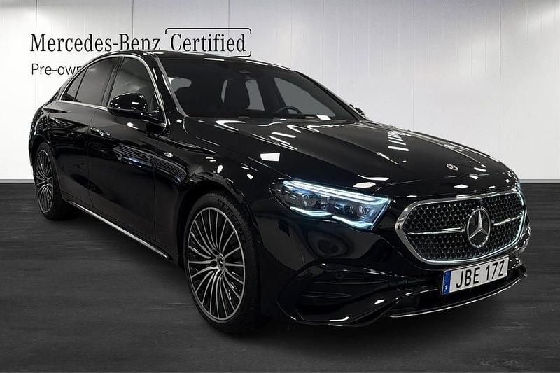Begagnad Mercedes E300 313 HK (230 kW) 2024 Svart Sedan