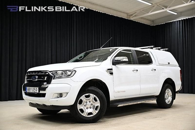 Begagnad Ford Ranger 2018 Vit Pickup