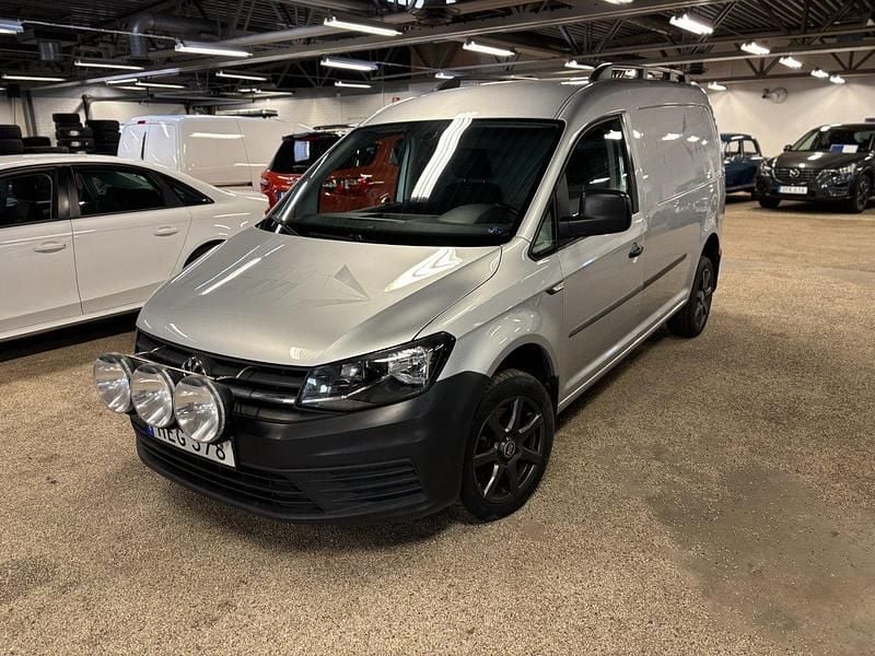 Silver Begagnad 2016 VW Caddy Maxi Minibuss | 149 900 kr (Marknadspris) - Bild 1/4