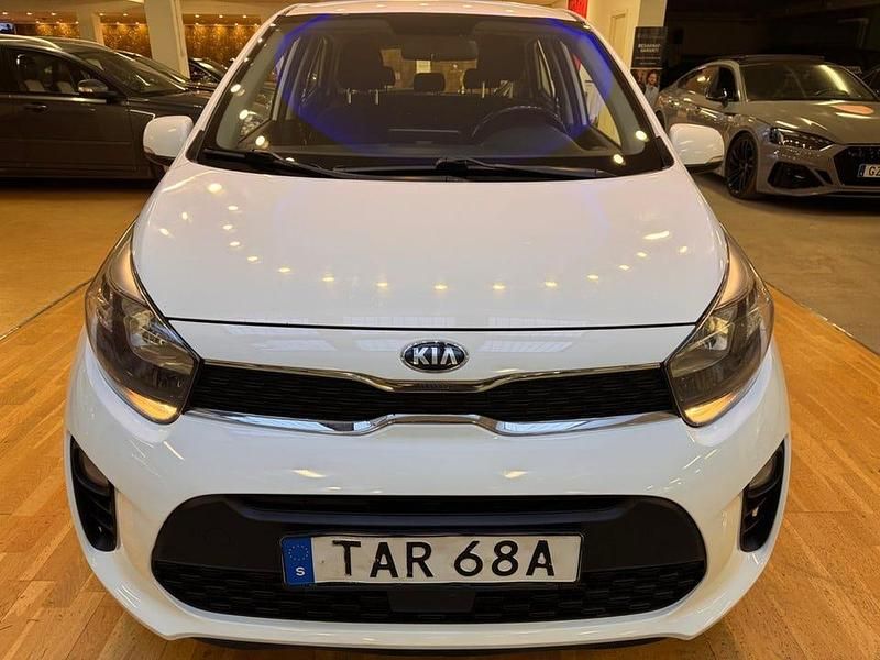 Begagnad Kia Picanto 84 HK (61 kW) 2019 Vit Halvkombi