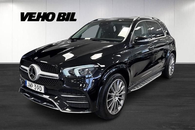 Svart Begagnad 2022 Mercedes GLE350 AMG line SUV | 655 000 kr (Marknadspris) - Bild 1/4
