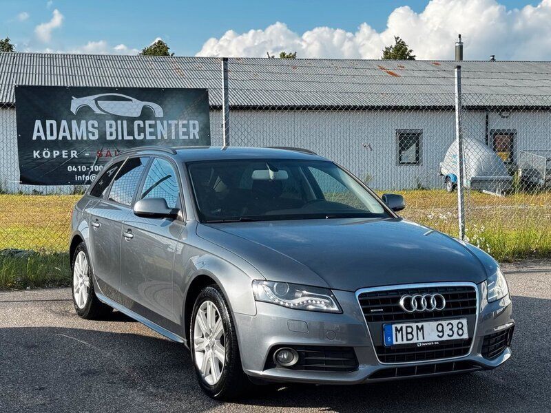 Grå Begagnad 2011 Audi A4 Kombi | 99 700 kr (Marknadspris) - Bild 1/4