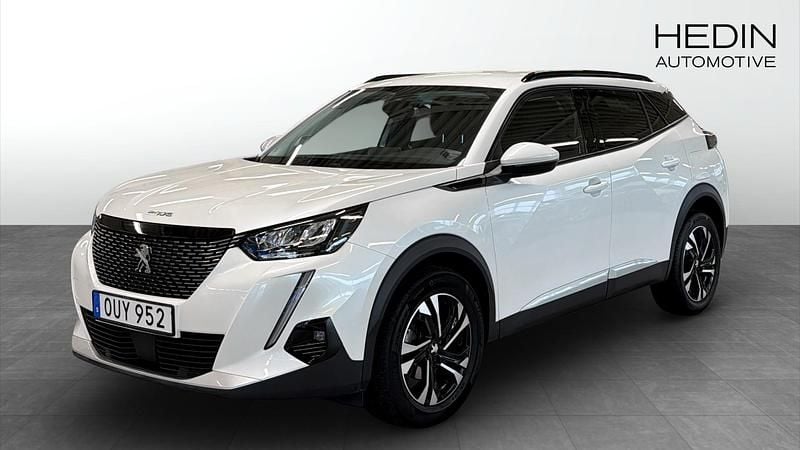 Vit Begagnad 2021 Peugeot 2008 SUV | 189 000 kr (Marknadspris) - Bild 1/4