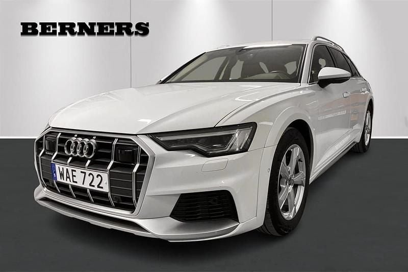 Vit Begagnad 2024 Audi A6 Allroad Premium Kombi | 499 900 kr (Lite dyr) - Bild 1/4