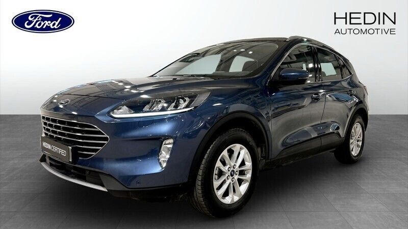 Blå (grey) Begagnad 2022 Ford Kuga Titanium SUV | 259 900 kr (Bra pris) - Bild 1/4