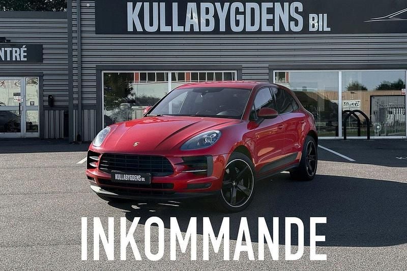 Röd Begagnad 2019 Porsche Macan S SUV | 469 000 kr (Bra pris) - Bild 1/4
