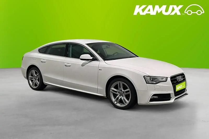 Vit Begagnad 2016 Audi A5 Sportback Proline Halvkombi | 139 800 kr (Bra pris) - Bild 1/4