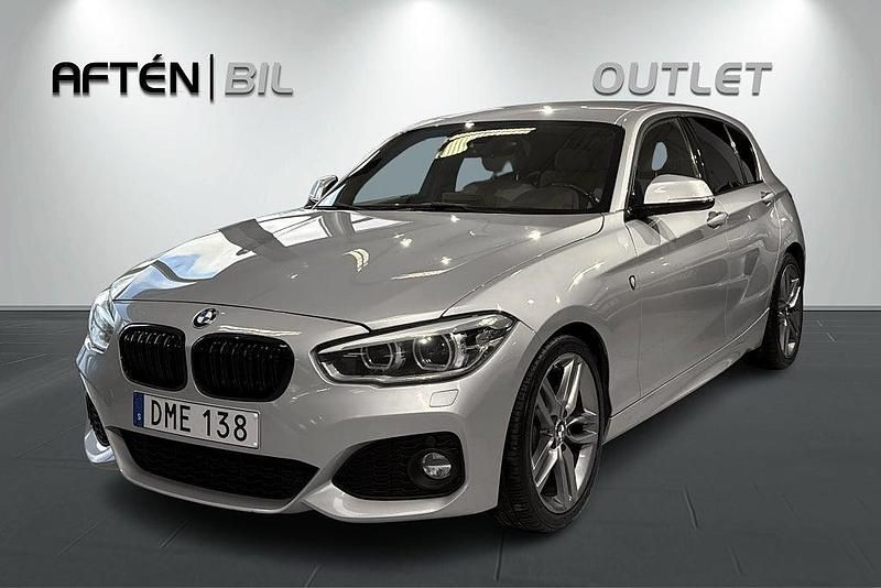 Begagnad BMW 125 M Sport 225 HK (165 kW) 2016 Silver Halvkombi