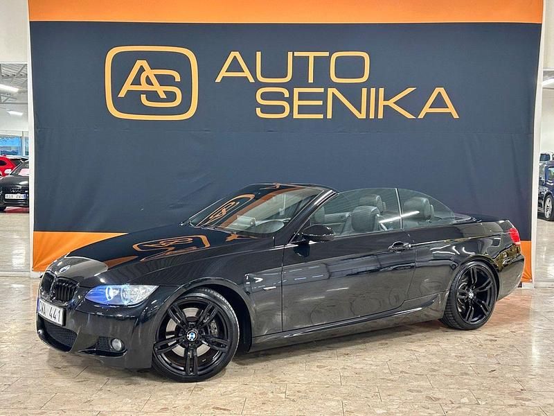 Svart Begagnad 2008 BMW 330 Cabriolet M Sport Cab | 149 900 kr (Dyr) - Bild 1/4