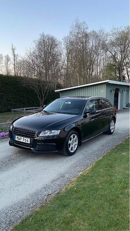 Svart Begagnad 2009 Audi A4 Kombi | 68 000 kr (Marknadspris) - Bild 1/4