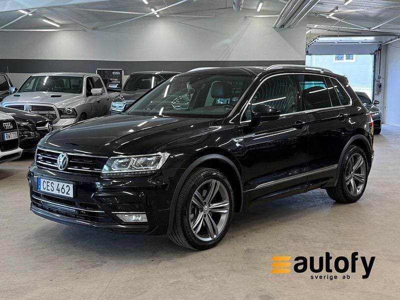 Svart Begagnad 2016 VW Tiguan GT SUV | 214 800 kr (Lite dyr) - Bild 1/4