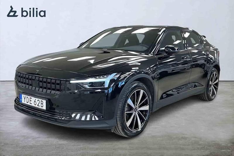 Begagnad Polestar 2 Long Range Dual motor 309 kW (421 HK) 2022 Svart Halvkombi