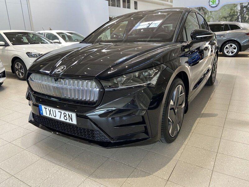 Svart Begagnad 2023 Skoda Enyaq iV RS SUV | 719 900 kr - Bild 1/4