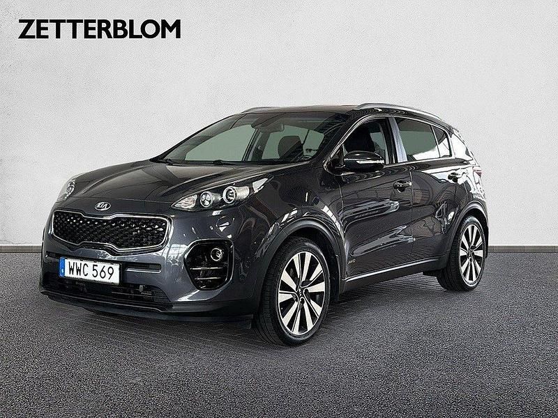 Gråmetallic Begagnad 2016 Kia Sportage Advance SUV | 169 000 kr (Lite dyr) - Bild 1/4