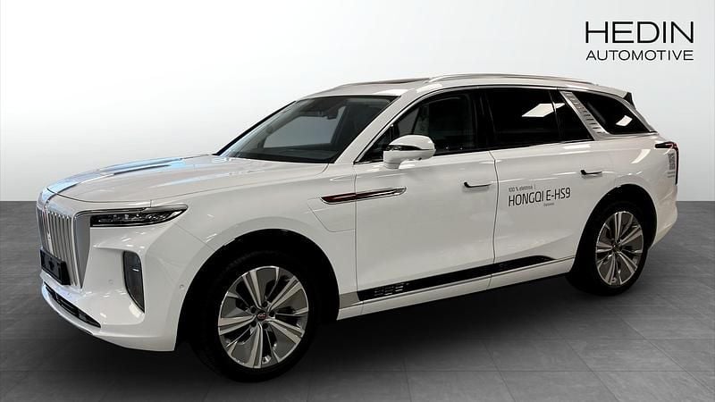 Vit Begagnad 2023 Hongqi E-HS9 SUV | 699 900 kr (Bra pris) - Bild 1/4