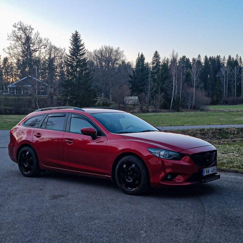 Röd Begagnad 2013 Mazda 6 Kombi | 80 000 kr (Marknadspris) - Bild 1/4