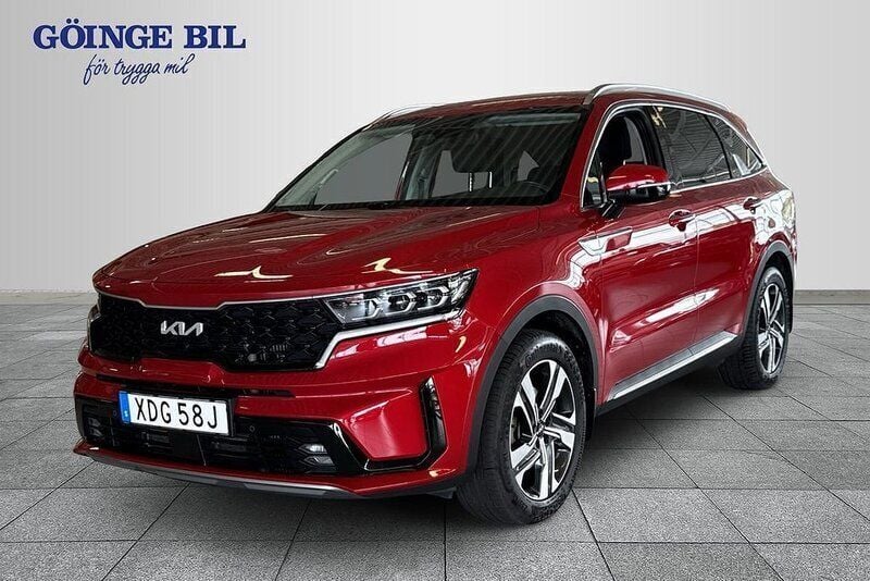 Röd Begagnad 2023 Kia Sorento Advance SUV | 499 000 kr (Marknadspris) - Bild 1/3