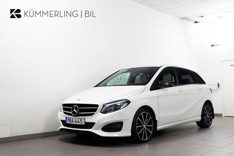 Vit Begagnad 2015 Mercedes B200 Night Minibuss | 164 900 kr (Marknadspris) - Bild 1/4
