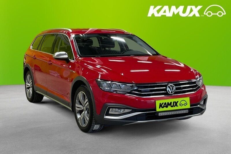 Röd Begagnad 2020 VW Passat Alltrack Kombi | 194 900 kr (Superpris) - Bild 1/3