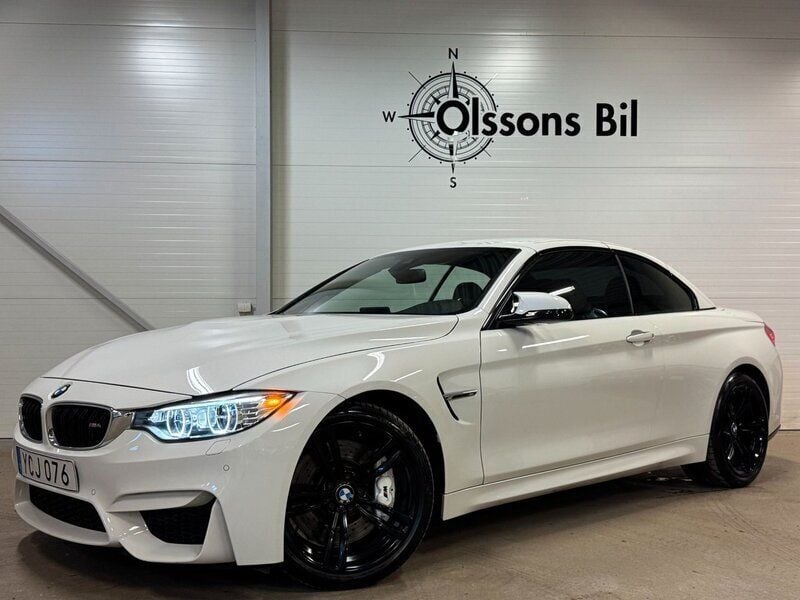 Vit Begagnad 2015 BMW M4 Cabriolet Cab | 479 800 kr (Bra pris) - Bild 1/4