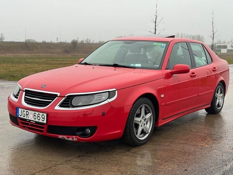 Begagnad Saab 9-5 Aero 260 HK (191 kW) 2007 Röd Sedan