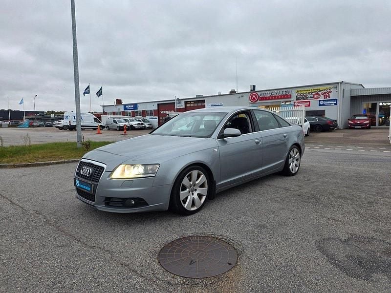 Mörkgrå Begagnad 2008 Audi A6 Sedan | 29 890 kr (Superpris) - Bild 1/4