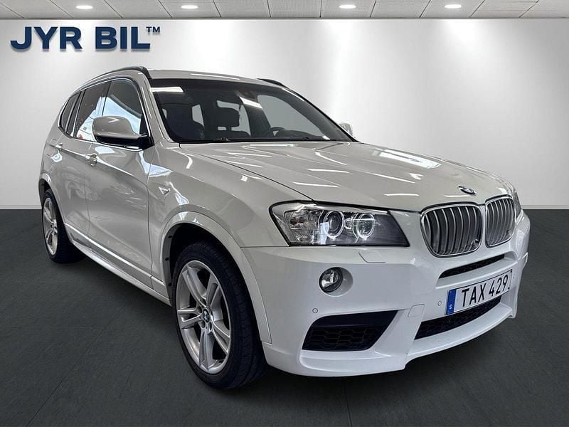 Vit Begagnad 2011 BMW X3 M Sport SUV | 179 000 kr (Lite dyr) - Bild 1/4