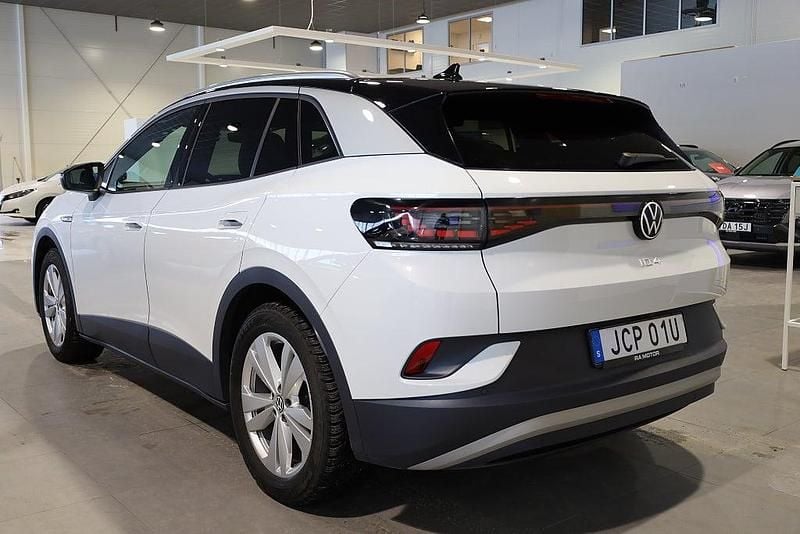 Begagnad VW ID.4 Pro Performance 150 kW (204 HK) 2021 Vit SUV