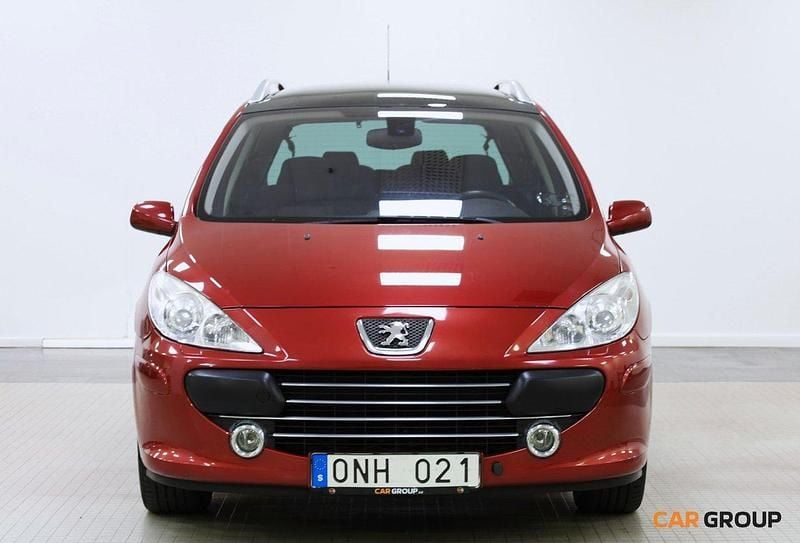 Röd Begagnad 2007 Peugeot 307 Kombi | 46 900 kr (Dyr) - Bild 1/4
