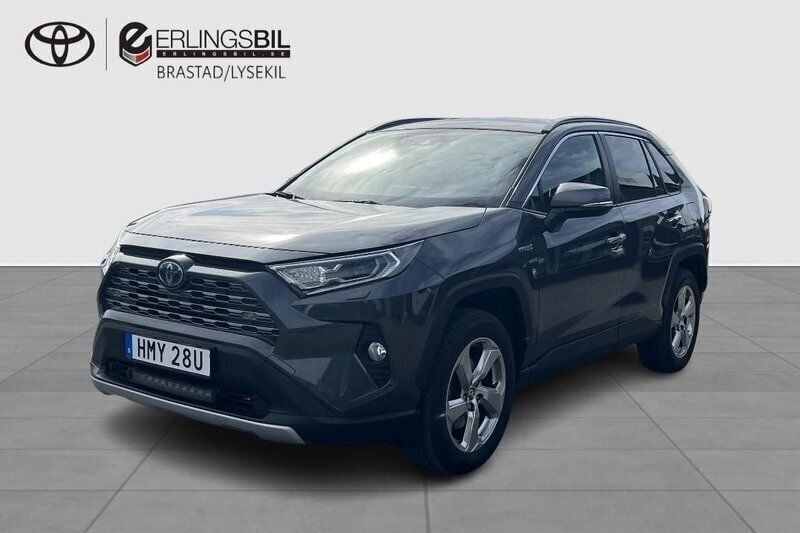 Mörkgrå Begagnad 2019 Toyota RAV4 Hybrid Executive SUV | 289 000 kr (Marknadspris) - Bild 1/4