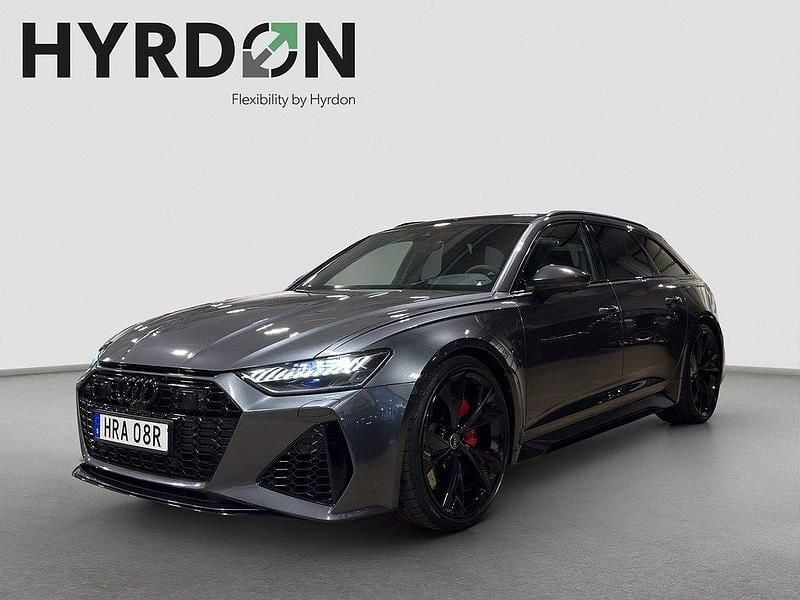 Grå Begagnad 2022 Audi RS6 Advanced Kombi | 1 149 000 kr (Bra pris) - Bild 1/4