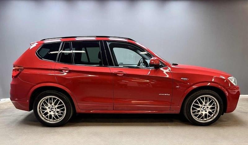 Begagnad BMW X3 M Sport 190 HK (139 kW) 2017 Röd SUV