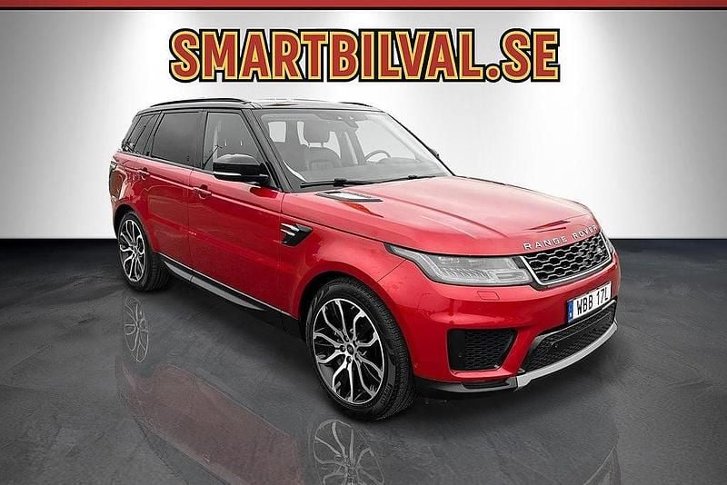 Begagnad Land Rover Range Rover Sport SE 400 HK (294 kW) 2019 Röd SUV