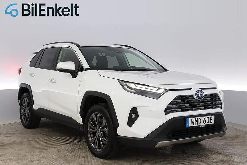 Vit Begagnad 2022 Toyota RAV4 Hybrid Executive SUV | 343 900 kr (Bra pris) - Bild 1/4