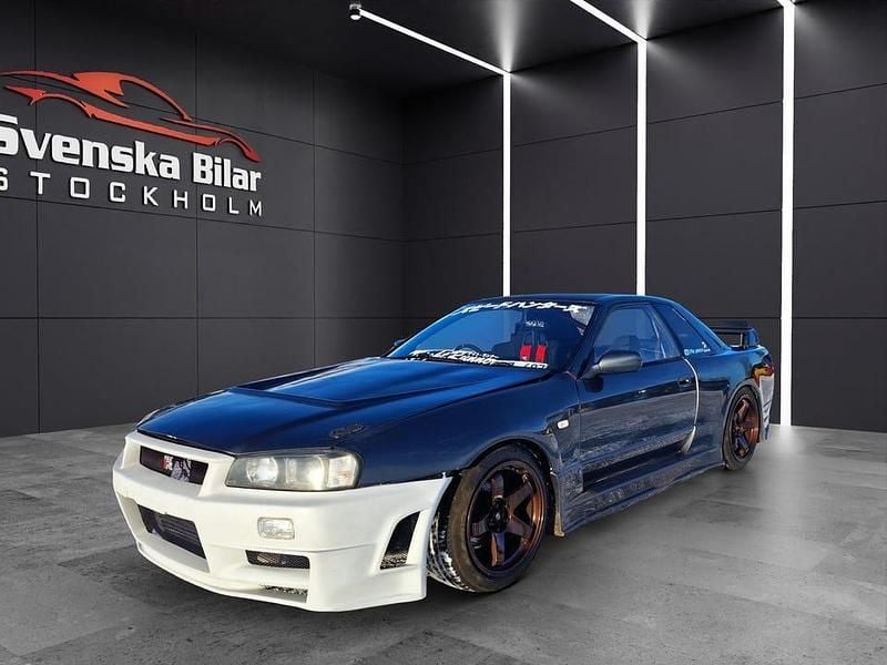 Svart Begagnad 1991 Nissan Skyline GT Sportkupé | 449 900 kr - Bild 1/4